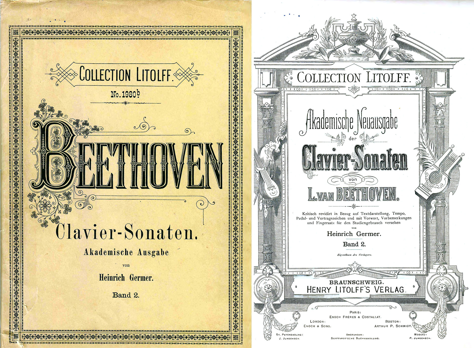 Beethoven - Clavier - Sonaten, Band 2 - Heinrich Germer